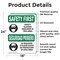 Signmission 24 in Height, 18 in Width, Vinyl Decal, Rectangle, Bilingual OS-2PACK-SF-D-1824-L-10868 - alternate 2